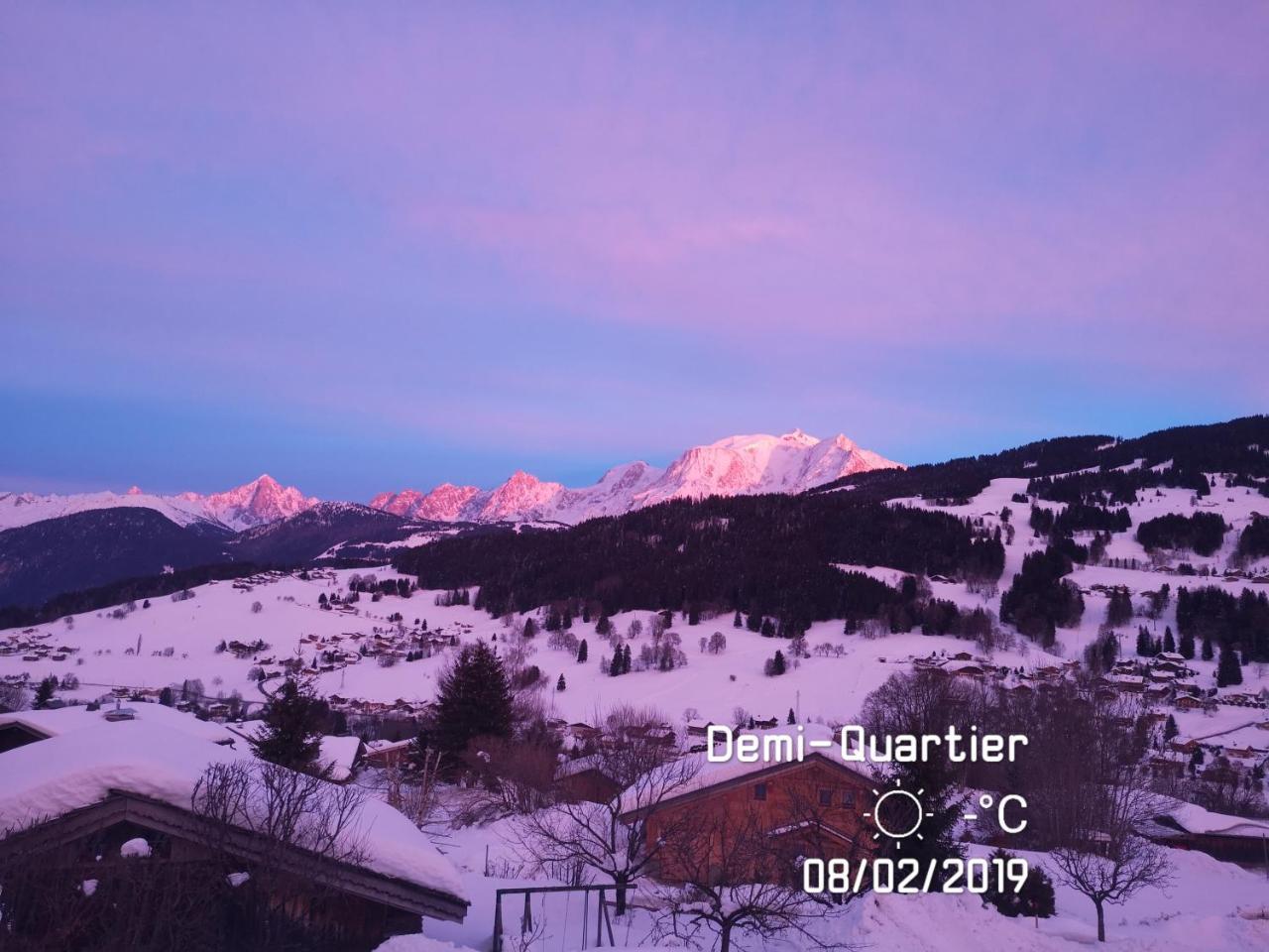 Chalet Eternel Mont-Blanc Megève Exterior foto